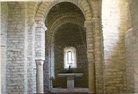 France, Ardeche, Montpezat-sous-Bauzon, Eglise romane Notre-Dame de Prevencheres (1)